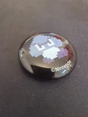 Underworld Goomba Super Mario Bros. 25th Anniversary Button Pin - Entertainment Memorabilia