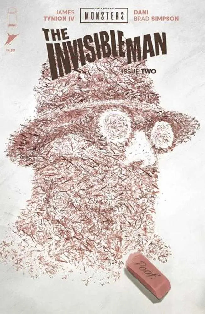 Universal Monsters The Invisible Man #2 (Of 4) Cover B Mike Del Mundo Variant - Comic Book