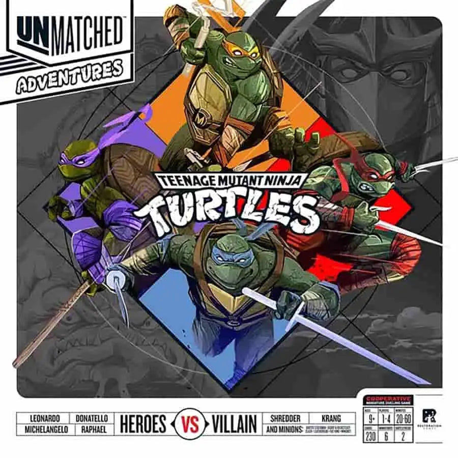 Unmatched: Adventures - Teenage Mutant Ninja Turtles - Entertainment Memorabilia