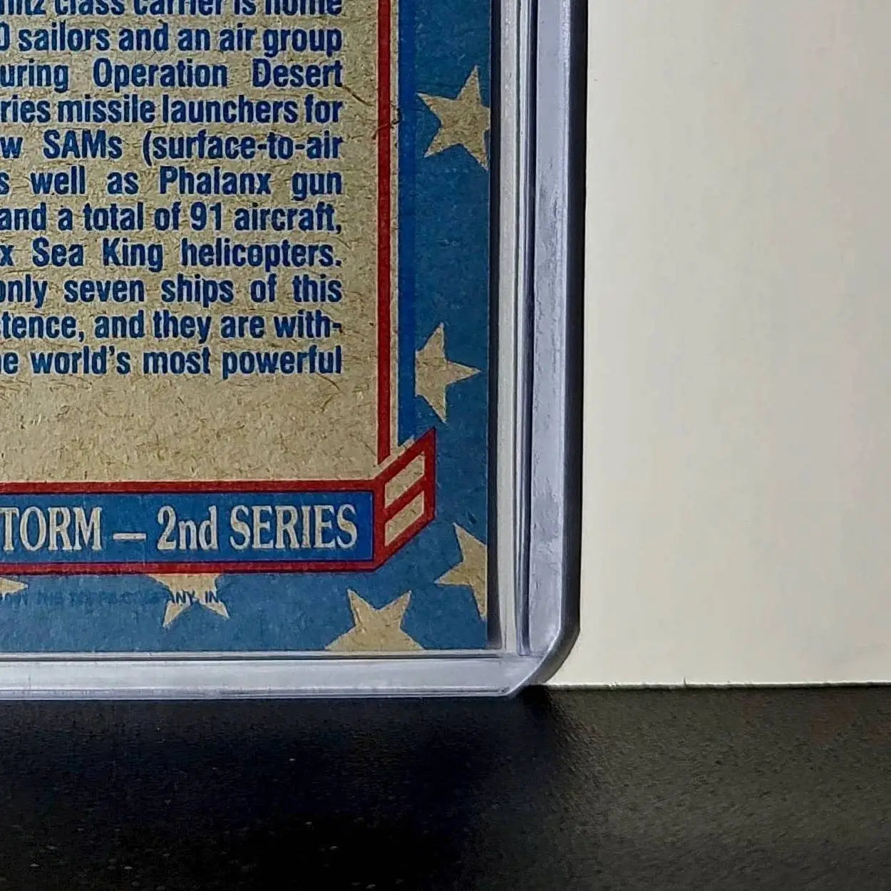 USS Dwight D. Eisenhower 1991 Topps Desert Storm #120 Card - Other