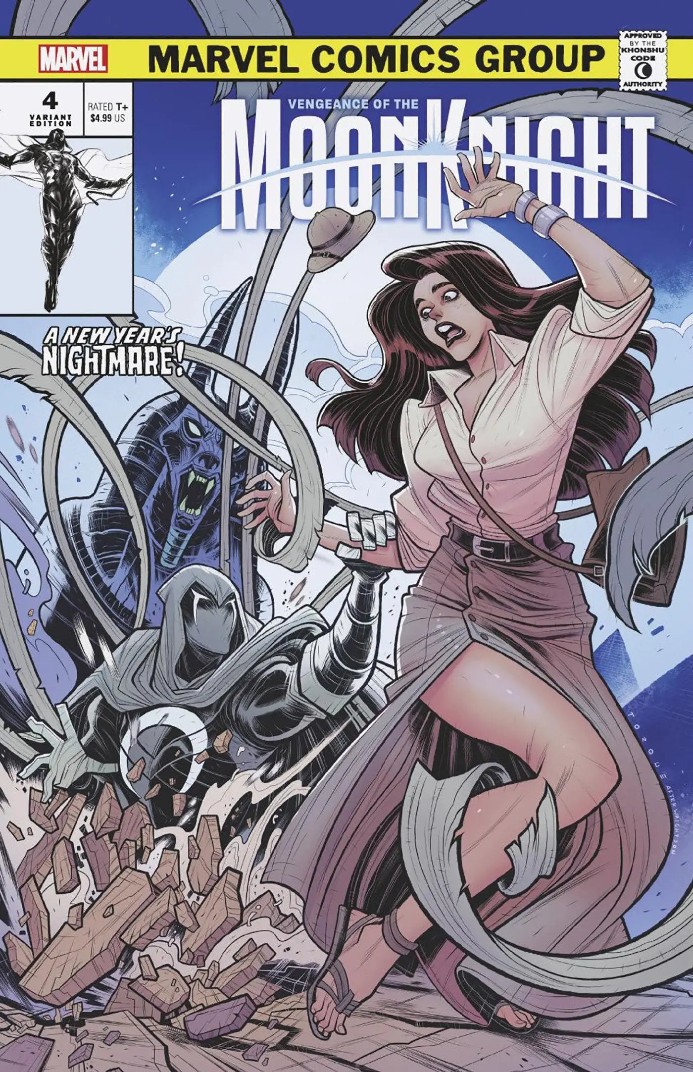 Vengeance Of The Moon Knight #4 Elizabeth Torque Vampire Variant - Comic Book