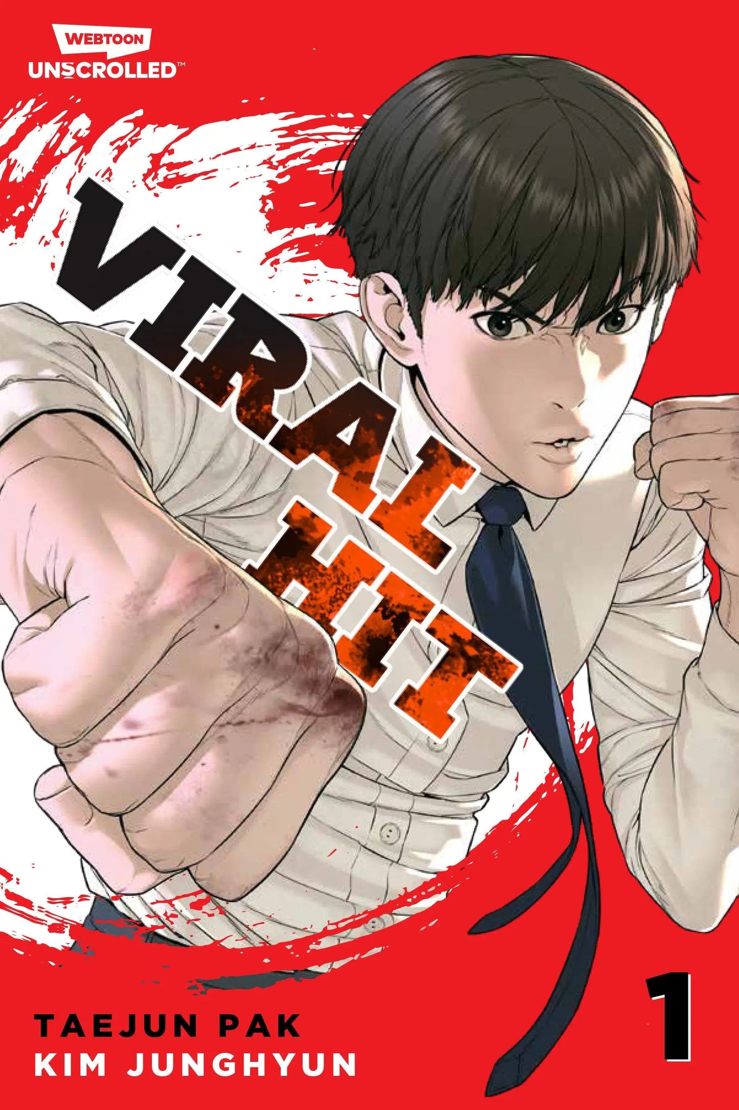Viral Hit Volume One webtoon comic cover, a global phenomenon webtoon series