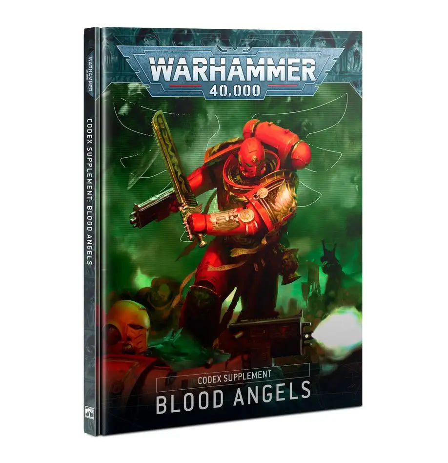 Warhammer 40k Blood Angels codex supplement for Space Marines from Warhammer 40k 10th Edition