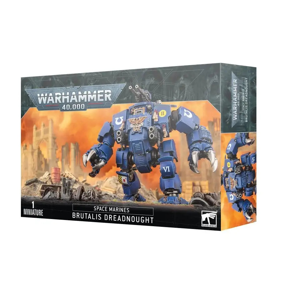 Warhammer 40k Space Marines Brutalis Dreadnought war machine miniature for collection