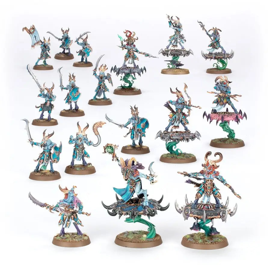 Warhammer Age of Sigmar: Disciples of Tzeentch - Tzaangor Warflock Spearhead - Action Figure & Toy