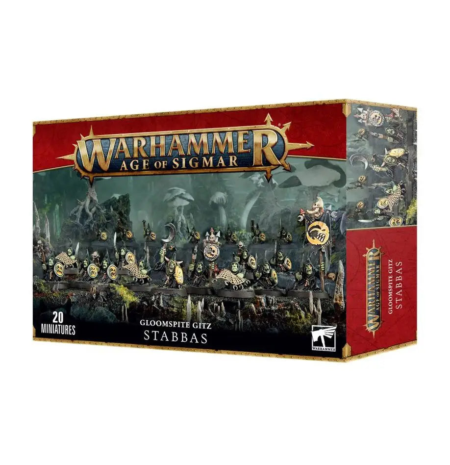 Warhammer Age of Sigmar: Gloomspite Gitz - Stabbas - Action Figure & Toy