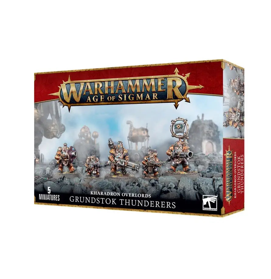 Warhammer Age of Sigmar: Kharadron Overlords - Grundstok Thunderers - Miniatures - AOS Rulebook