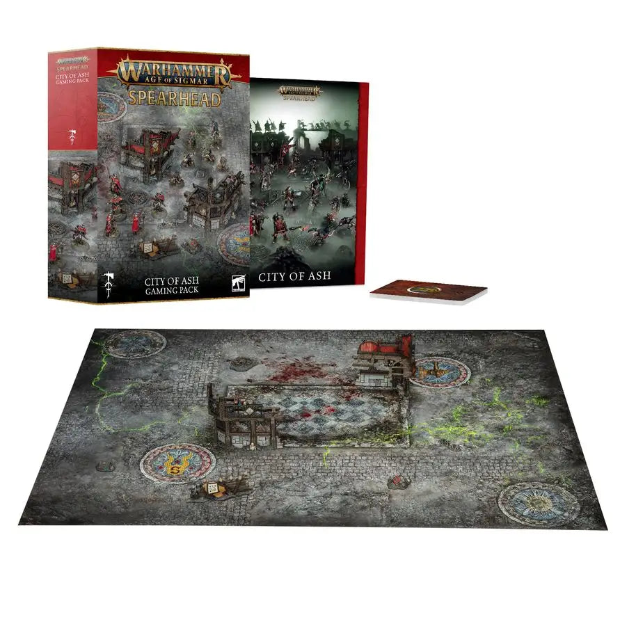 Warhammer Age of Sigmar: Spearhead - City of Ash Gaming Pack - Warhammer Age of Sigmar Gaming Pack