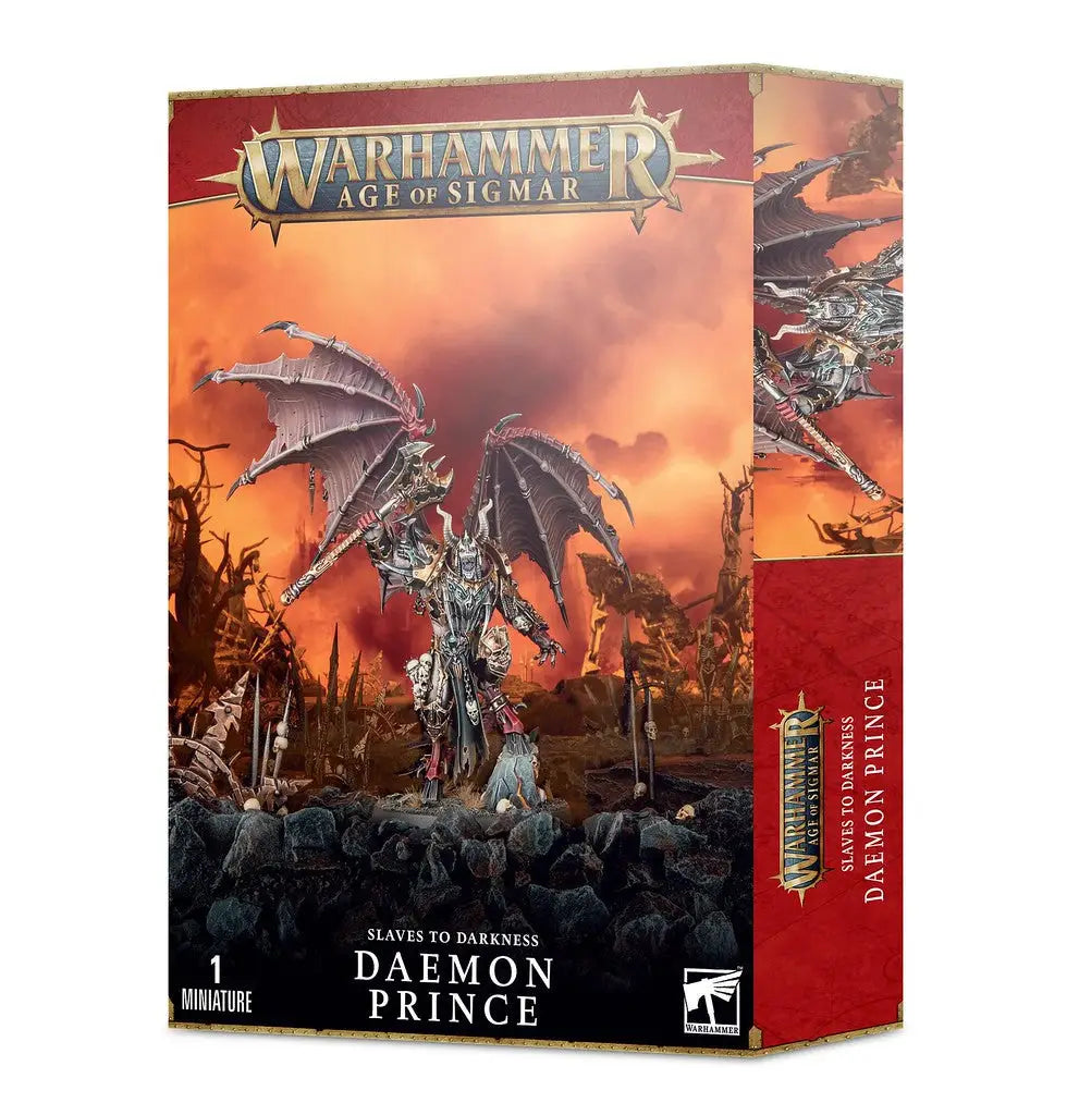Warhammer Age of Sigmar Daemon Prince miniature model kit for Slaves to Darkness product