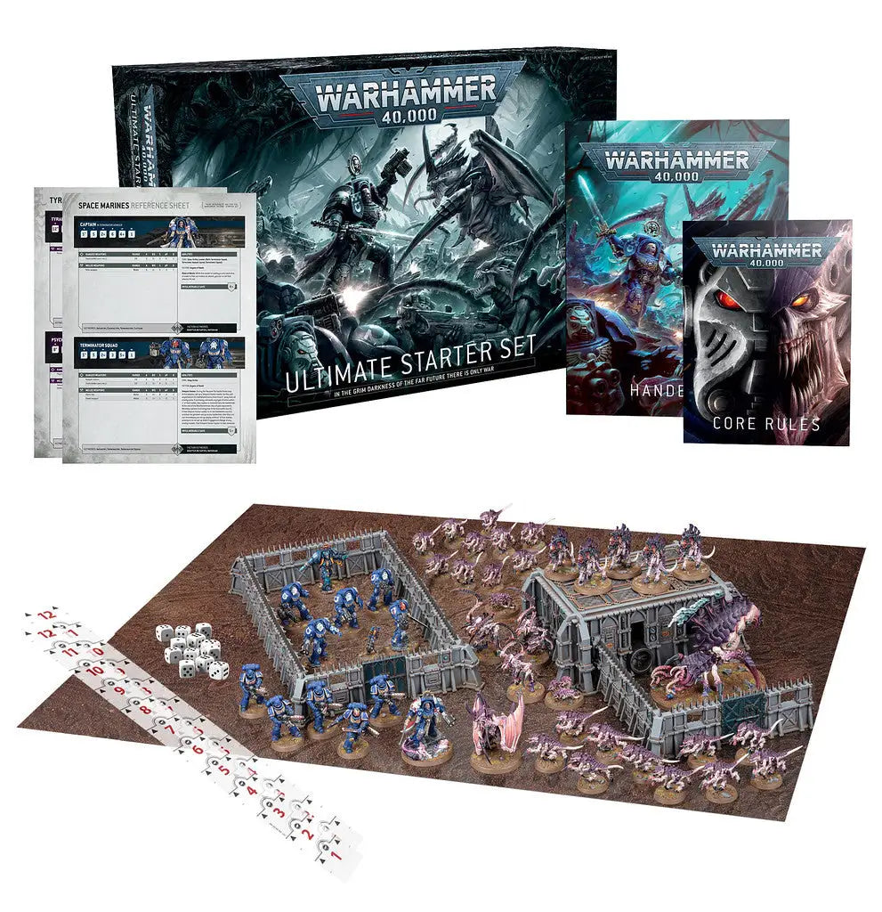 Warhammer: WARHAMMER 40000: ULTIMATE STARTER SET - Tabletop Game