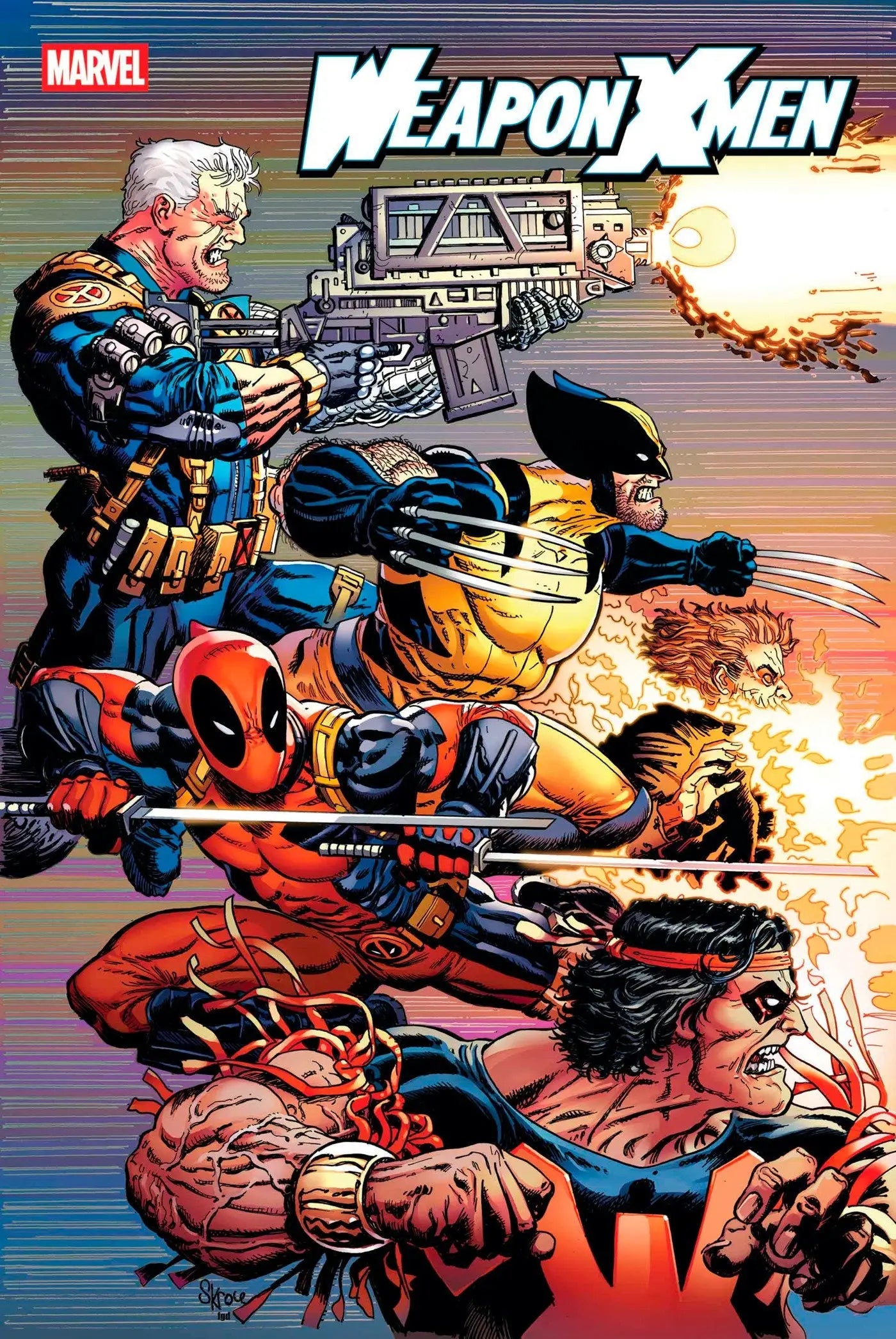 Weapon X-Men #5 Steve Skroce Variant - Comic Book