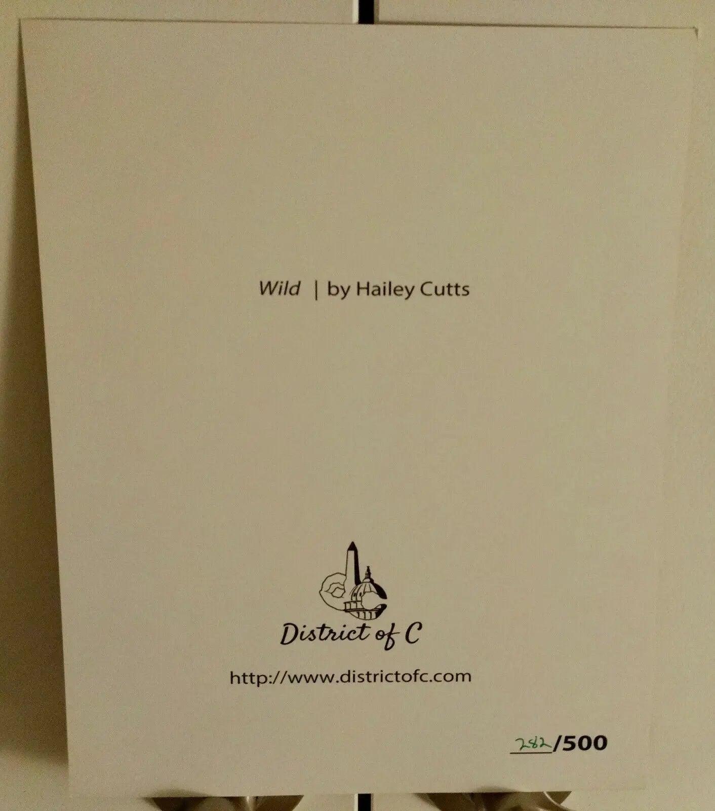 Wild by Hailey Cutts - District of C Limited Edition Framed Art Print - Art Print