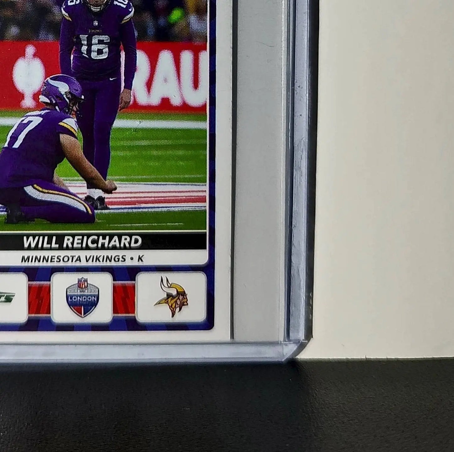 Will Reichard 2025 Panini NFL #10 London Games Sticker - Football Card Single