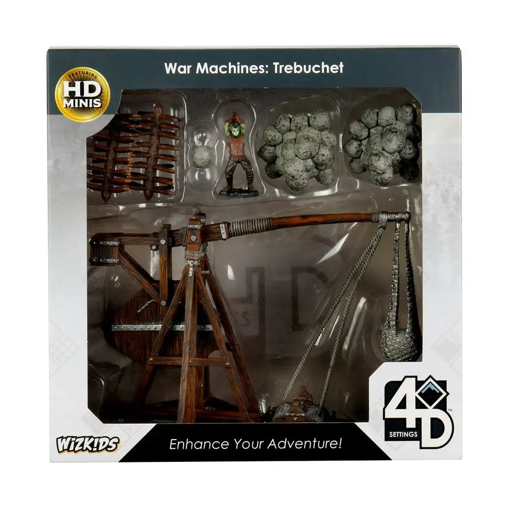 WizKids 4D Settings HD Miniatures - War Marchines: Trebuchet - Collectibles