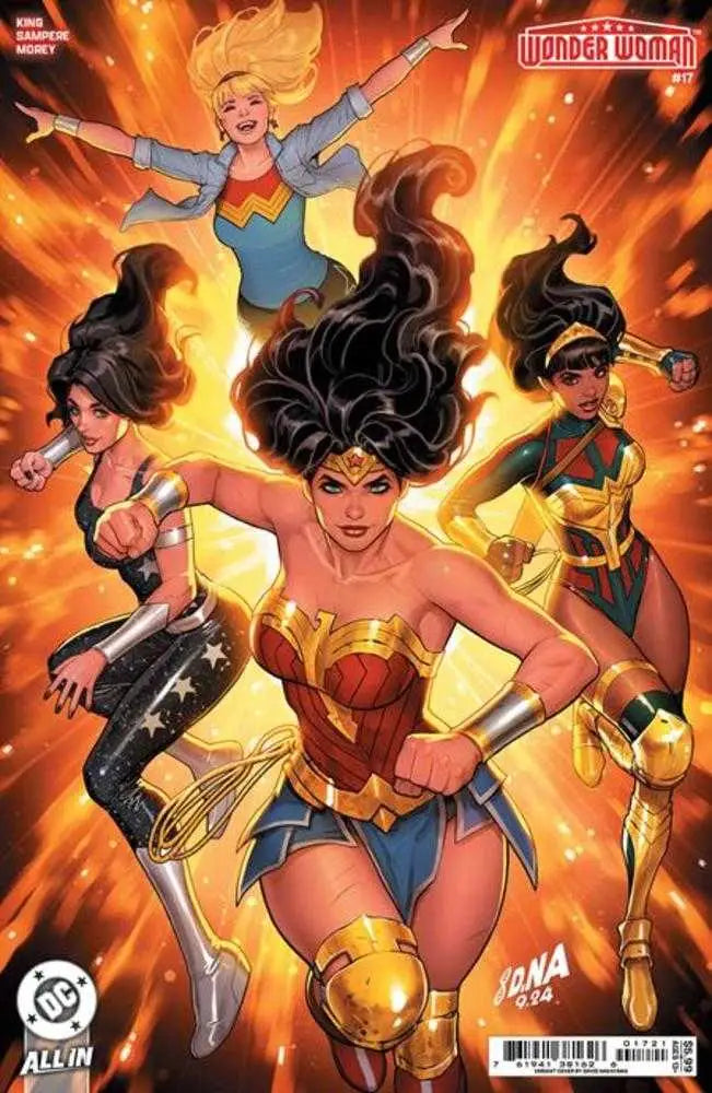 Wonder Woman #17 Cover B David Nakayama Card Stock Variant - Comic Book