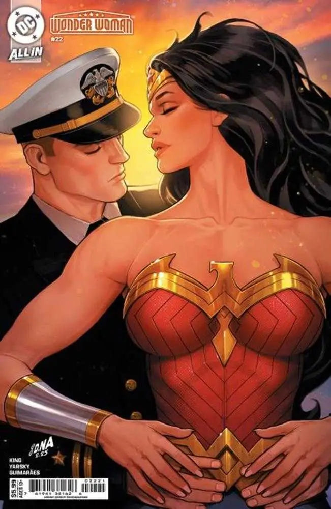 Wonder Woman comic book cover featuring David Nakayama Cover B and Mouse Man art