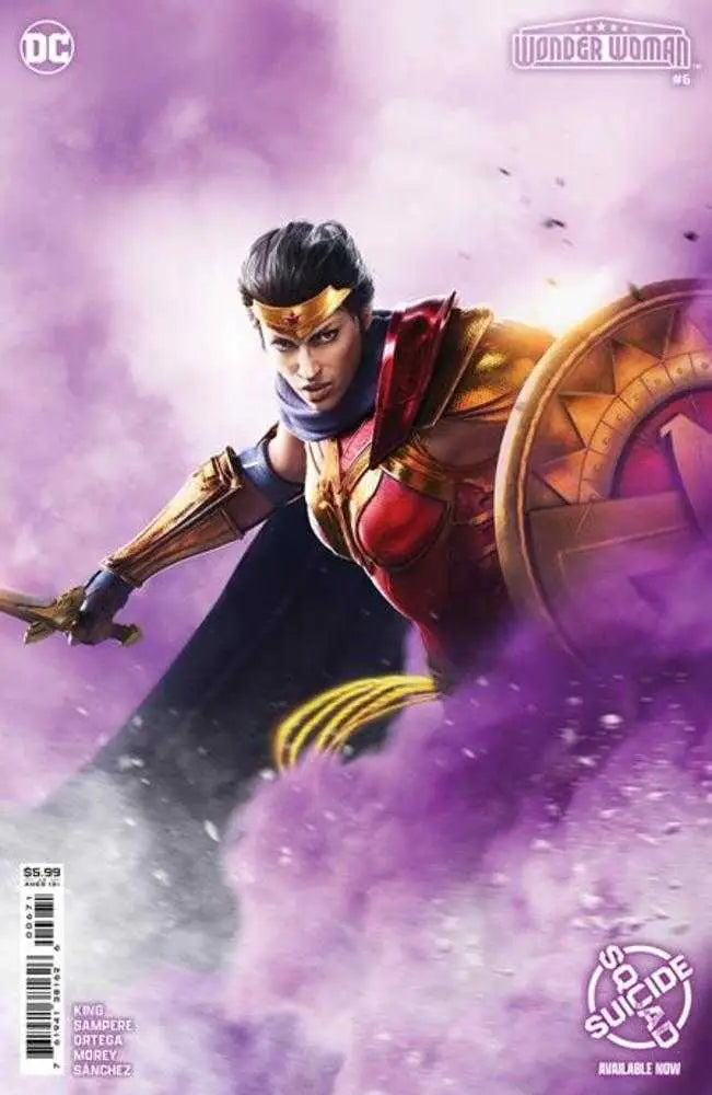 Wonder Woman #6 Cover G Suicide Squad Kill Arkham Asylum Game Key Art Card Stock Variant - Comic Book