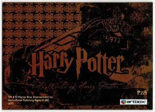 World of Harry Potter In 3D 1st Edition Lenticular Puzzle Card PZ8 - Entertainment Memorabilia