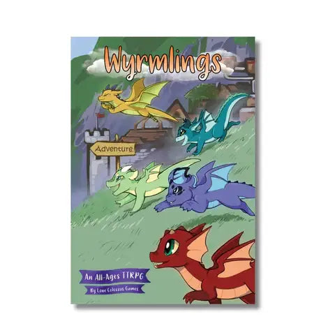 Children’s role-playing game from Wyrmlings all-ages TTRPG, inspired by Steven Universe RPG book