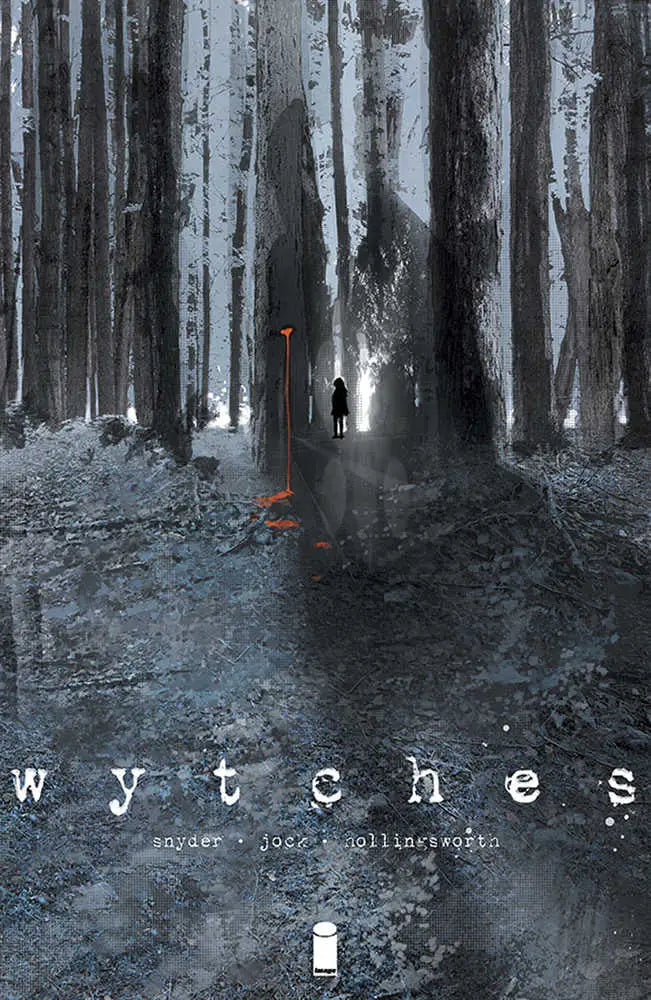 Comic book cover of Wytches TPB Volume 01, a dark horror graphic novel