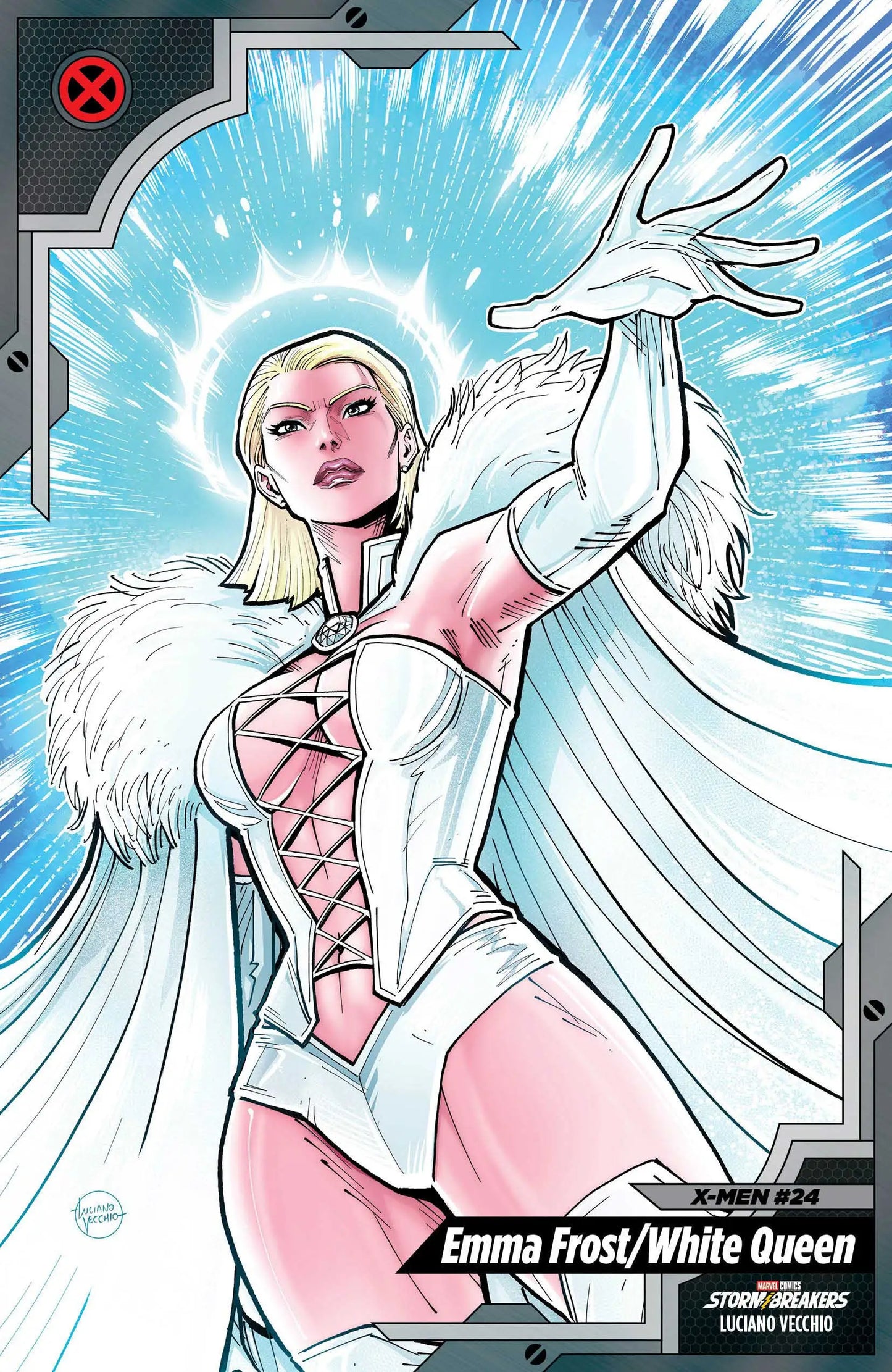 X-Men #24 Luciano Vecchio X-Men Trading Card Variant - Comic Book