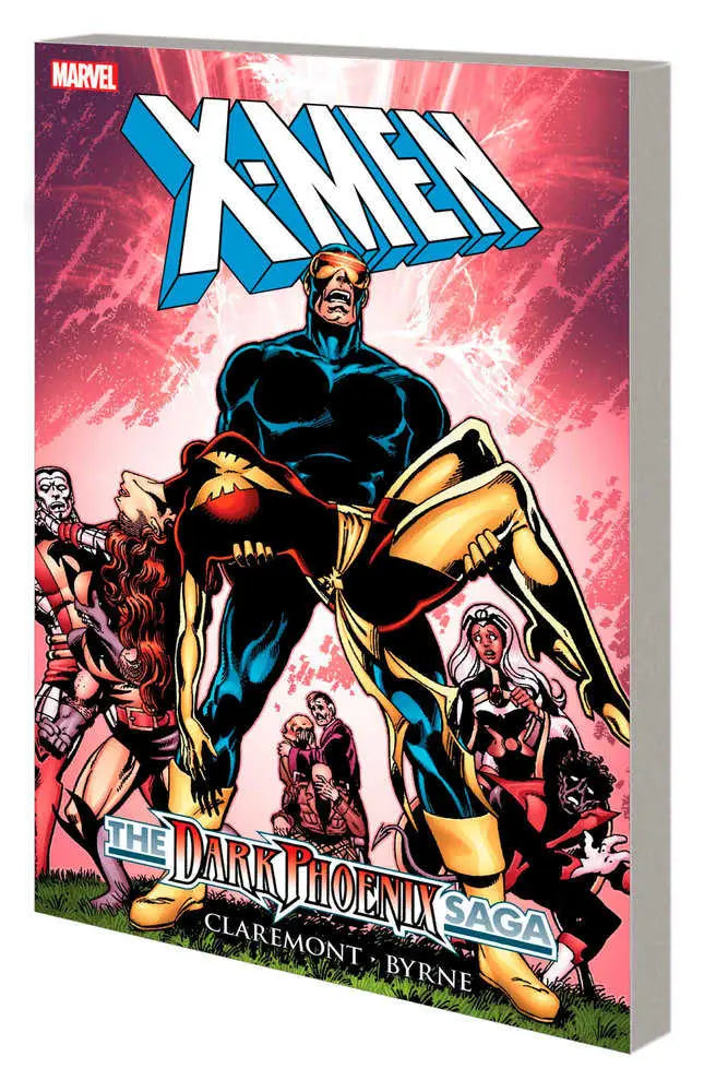 X-Men The Dark Phoenix Saga graphic novel displayed in the X-Men Dark Phoenix Saga product
