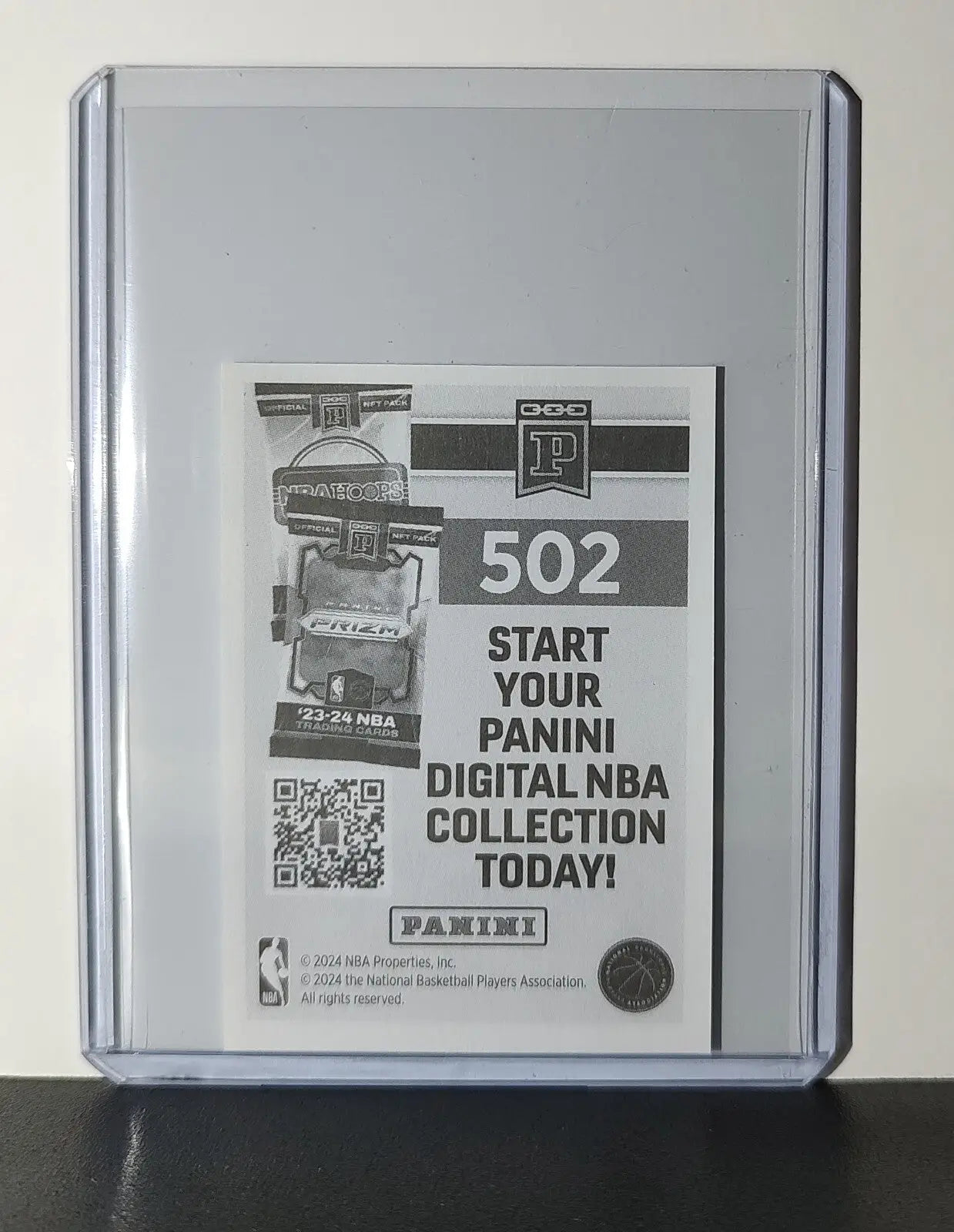 Yao Ming Legends 2024-25 Panini NBA #502 Sticker Card Houston Rockets - Basketball Card Single