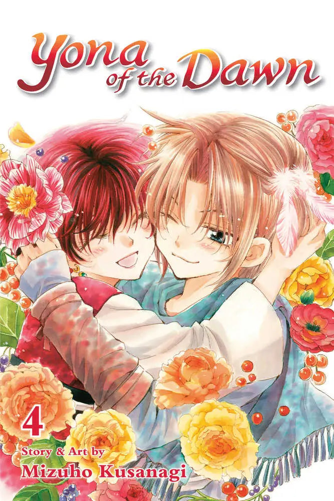 Yona of the Dawn Graphic Novel Volume 04 manga book front cover image