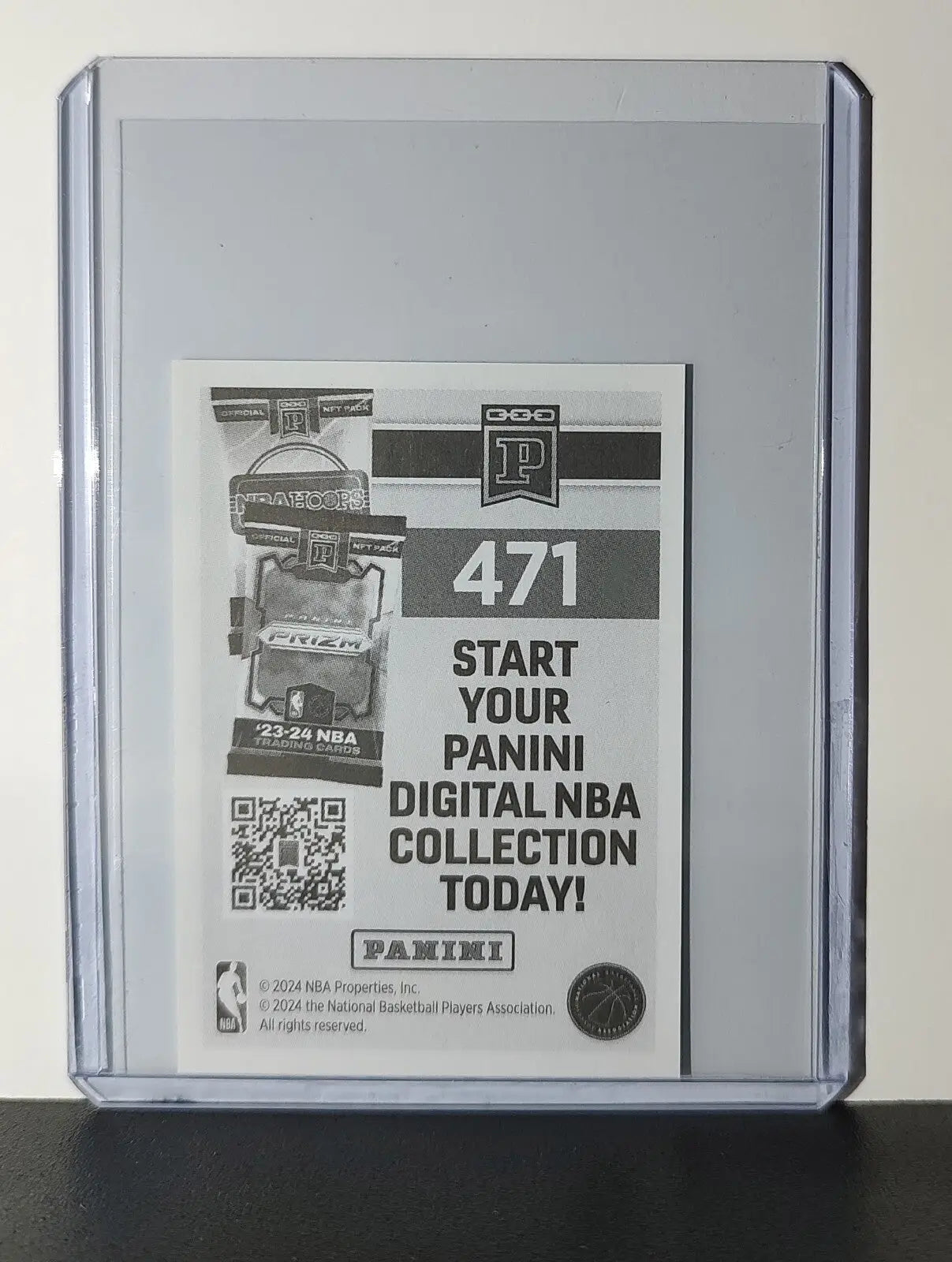 Zach Collins 2024-25 Panini NBA #471 Sticker Card San Antonio Spurs - Basketball Card Single