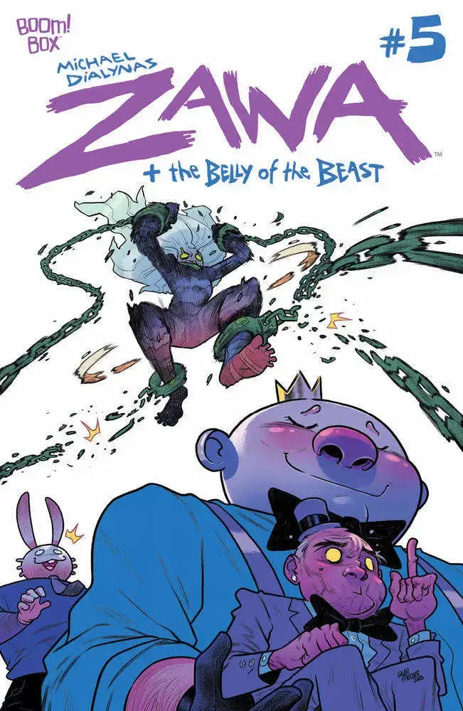 Zawa #5 (Of 5) Cover E Foc Reveal Variant Faerber - Comic Book