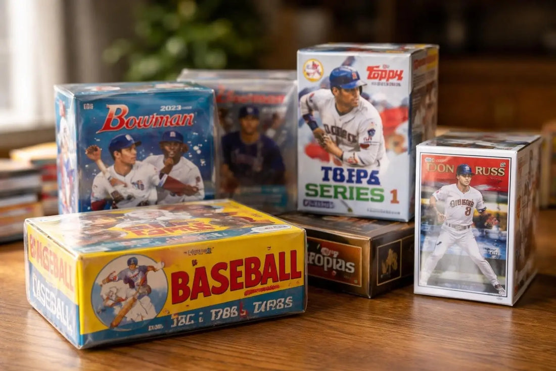 Baseball Card Boxes: Complete Guide to Types and Values