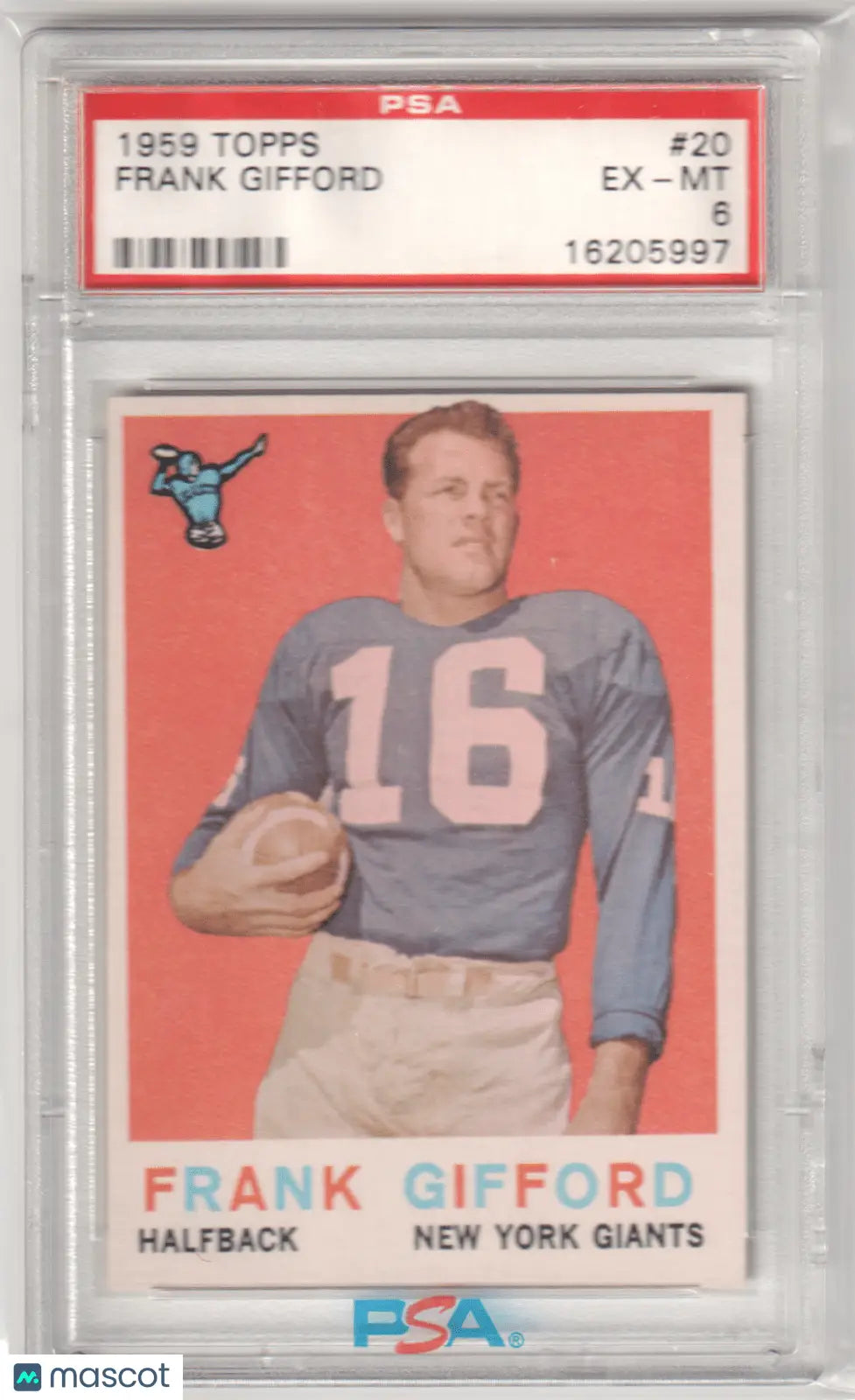 1959 Topps Football Cards