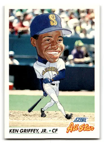 1992 Score #436 Ken Griffey Jr. EX/NM Mariners AS ID:82367 - Baseball Card Single