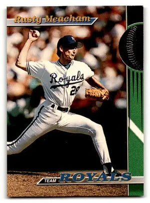 1993 Stadium Club Kansas City Royals #29 Rusty Meacham Kansas City R ID:61480 - Baseball Card Single