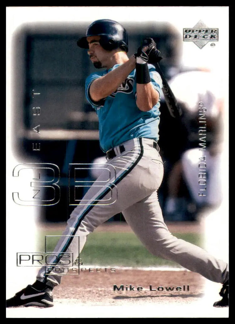 2000 Upper Deck Pros & Prospects Mike Lowell 73 Florida Marlins NM - Baseball Card Single
