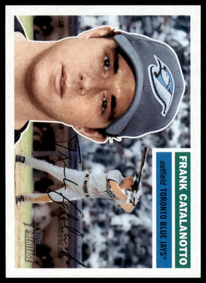 2005 Topps Heritage Frank Catalanotto 216 Toronto Blue Jays NM - Baseball Card Single