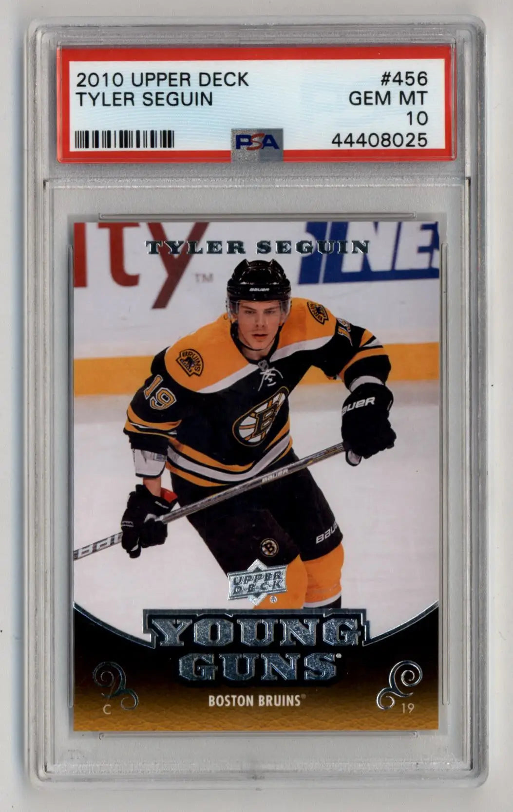 Tyler Seguin 2010-11 Upper Deck #456 PSA 10 Gem Mint 8025 - Hockey Card Single