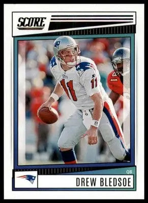 2022 Score Drew Bledsoe 291 New England Patriots - Football Card Single