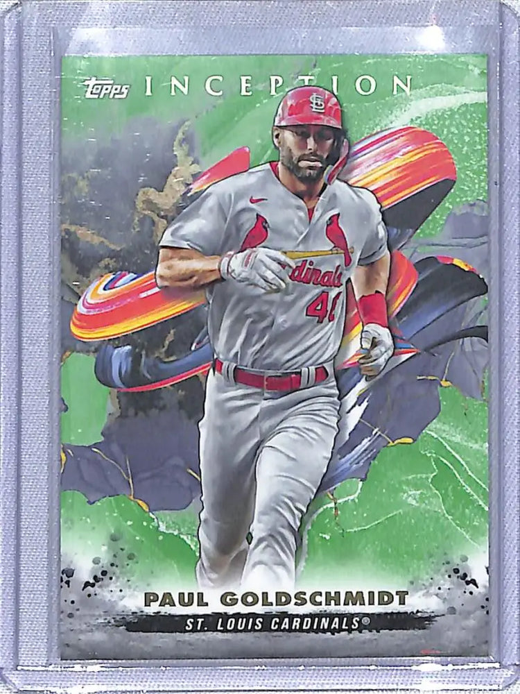 2023 Topps Inception Green #36 Paul Goldschmidt NM-MT St. Louis Cardinals Baseball Card - Baseball Card Single