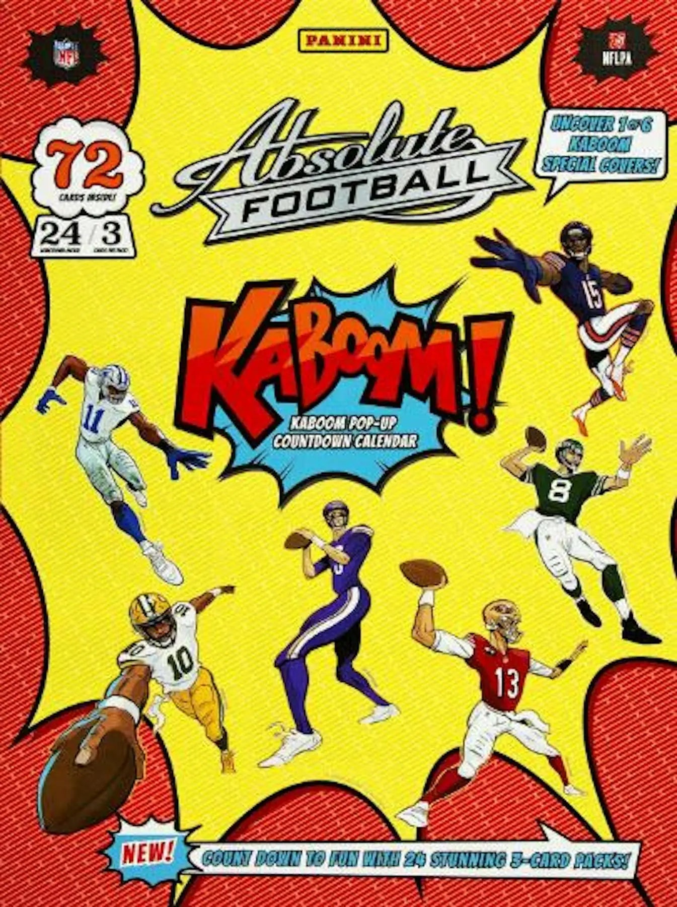 2024 Panini Absolute Football Countdown Calendar Box – Columbia Sports Cards & More - Football Card Box