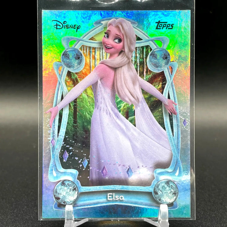2025 Topps Disney Elsa #82 Refractor CG78 - Non-Sports Card Single