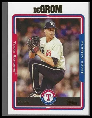 2025 Topps Archives #285 Jacob deGrom Texas Rangers