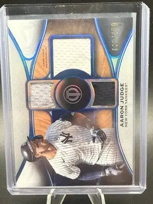 2025 Topps Tribute Aaron Judge TTR-AJ Triple Relics /150 Game Used NY Yankees - Baseball Card Single