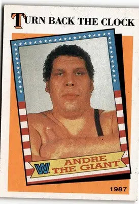 2016 Topps WWE Heritage #2 Andre The Giant Turn Back the Clock - Non-Sports Card Single