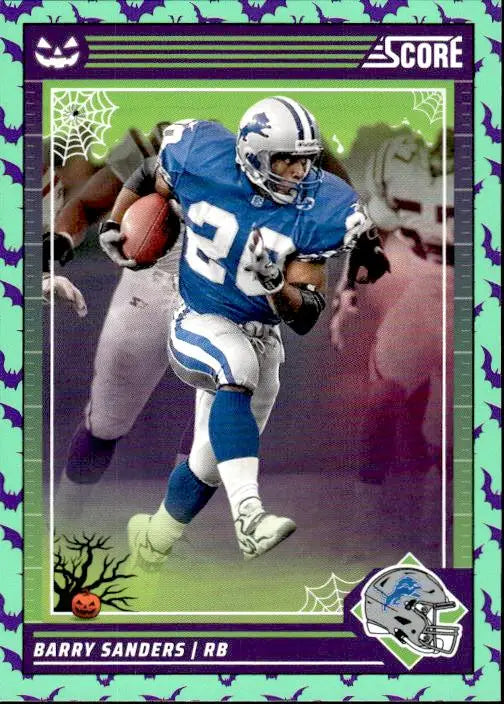 Barry Sanders Football Cards