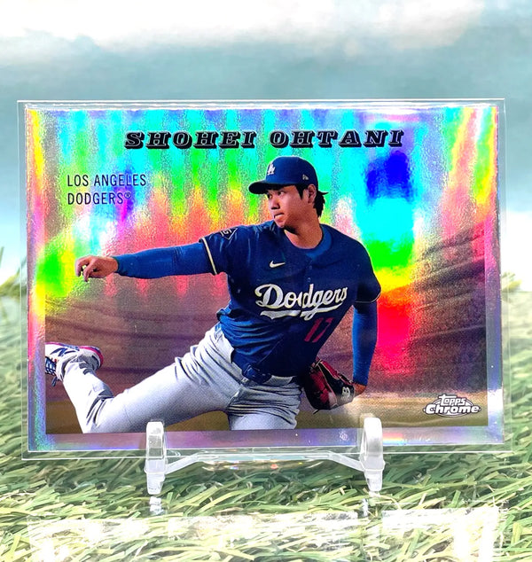2025 Topps Chrome Platinum Shohei Ohtani 1955 Sails and Rails Dodgers KM96