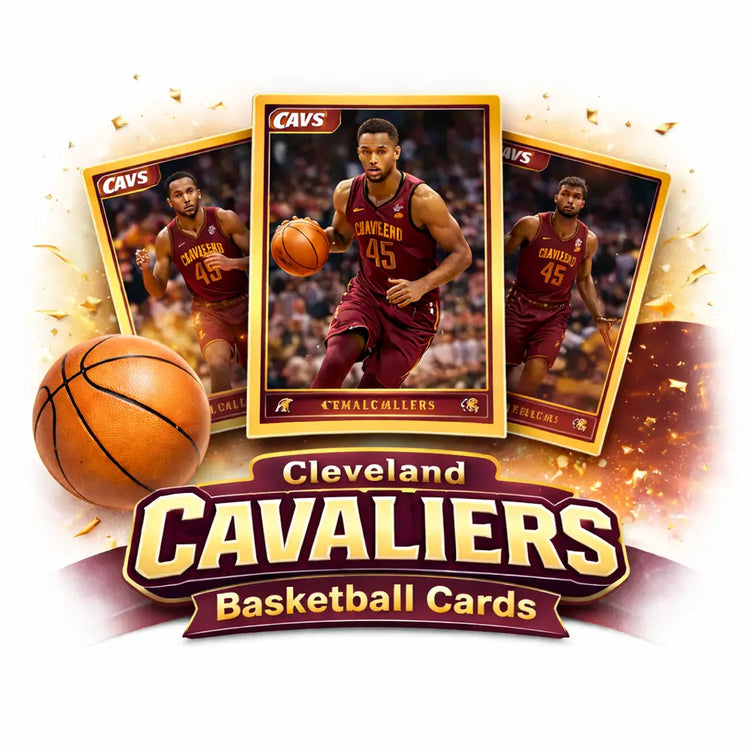 Maroon and gold cleveland cavaliers basketball trading cards featuring player #45, emeka okafor.