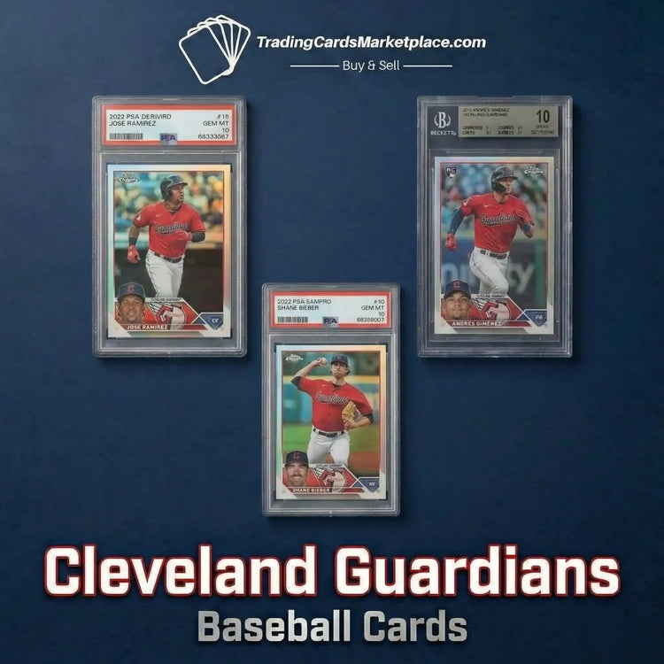 Cleveland Guardians Baseball Cards