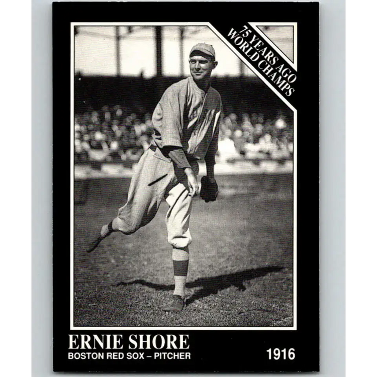 1991 Conlon Collection #141 Ernie Shore EX Excellent Boston Red Sox Baseball Card - Baseball Card Single