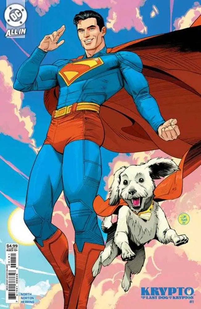 Krypto The Last Dog Of Krypton #1 (Of 5) Cover C Dan Mora Superman Movie Card Stock Variant - Comic Book